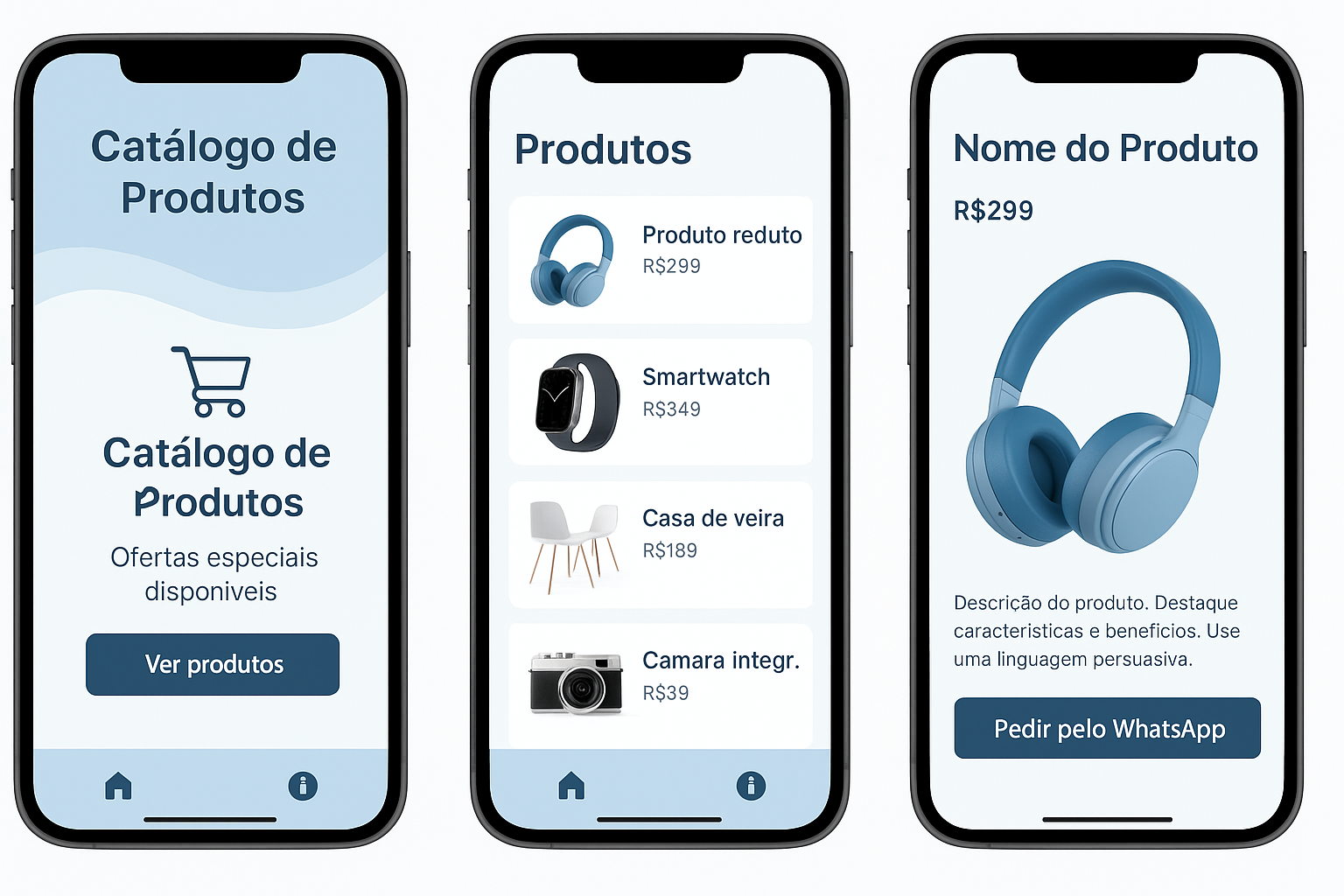 mockup catalogo produtos